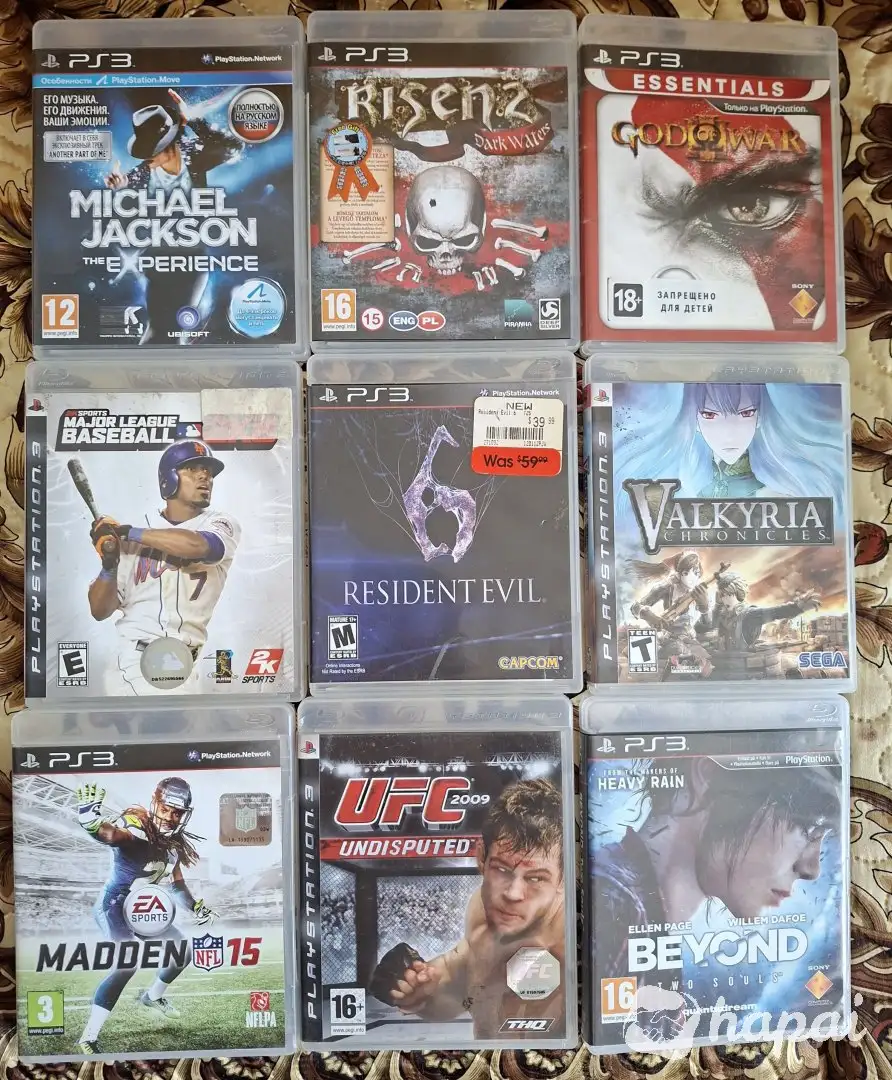 Классные игры для Playstation 3 цена за все