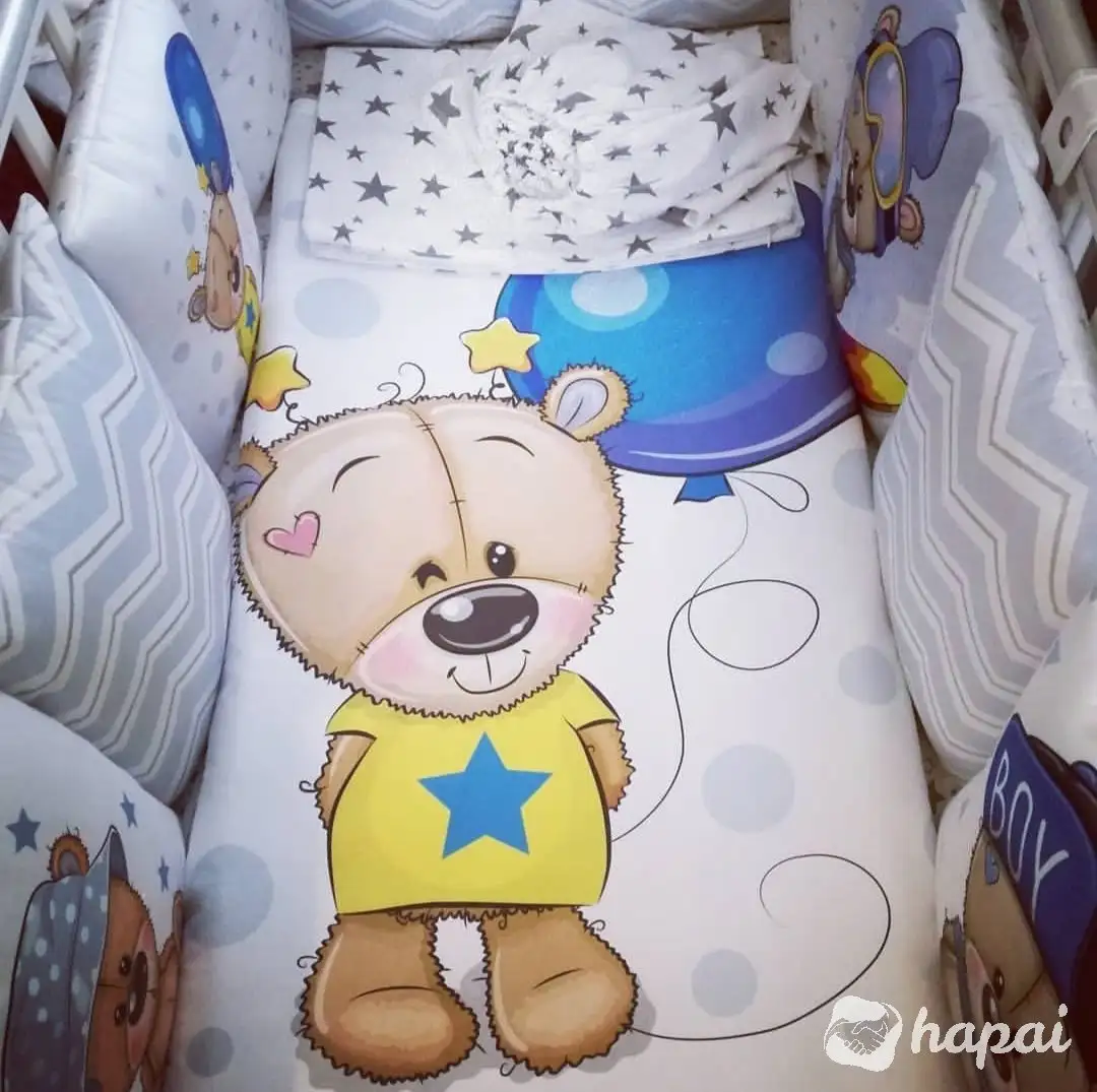 Бортики с одеялком для мальчика