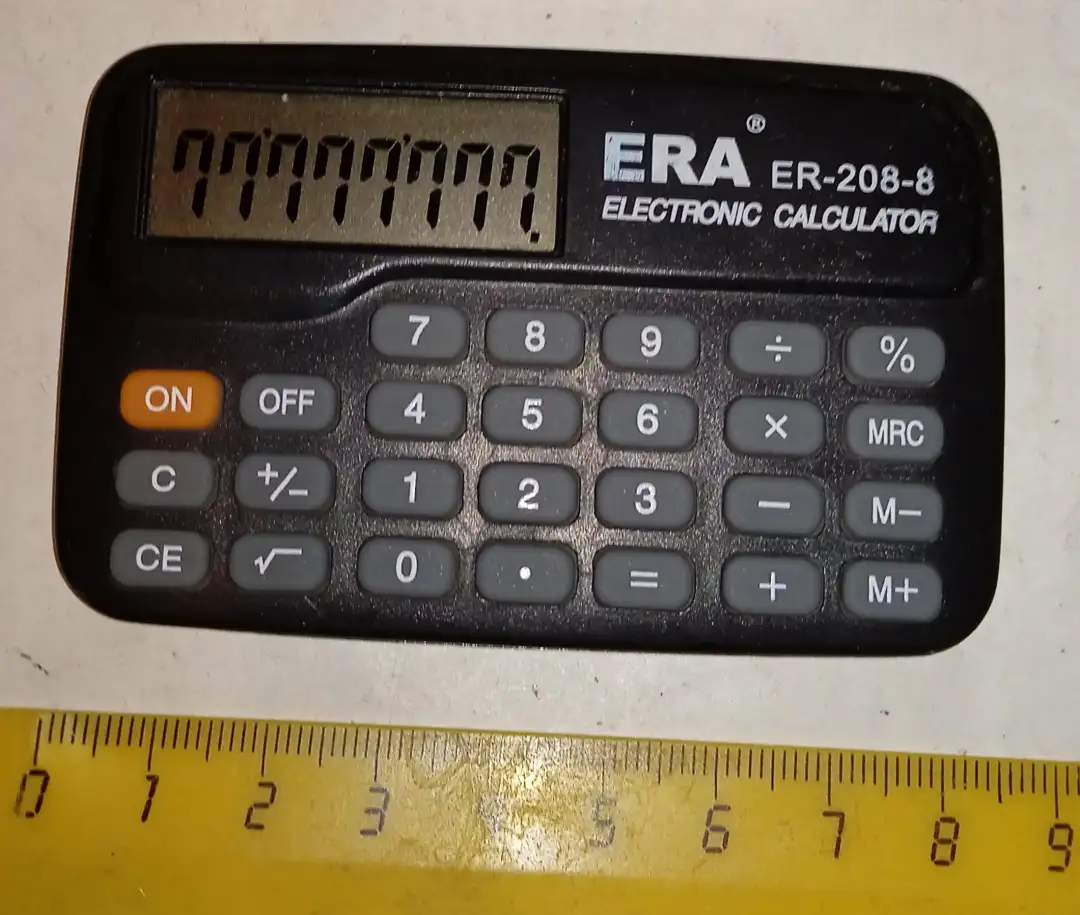 Калькулятор ERA ER-208-8