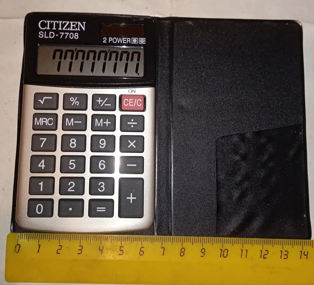 Калькулятор Citizen SLD-7708