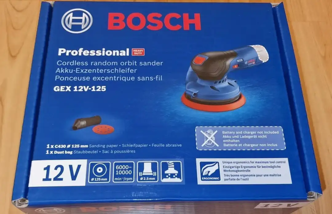 Эксцентриковая шлифмашина Bosch GEX 12V-125