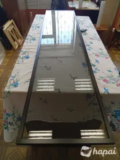 Алюминиевые фасады для кухни со стеклом