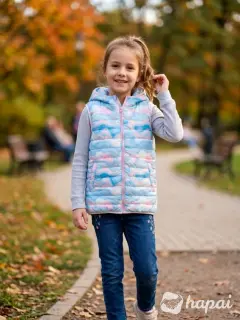 Жилетка для девочки 9-10 лет