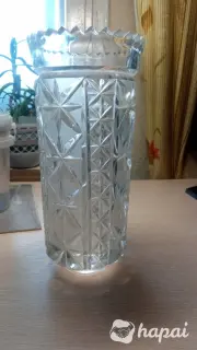Ваза хрустальная