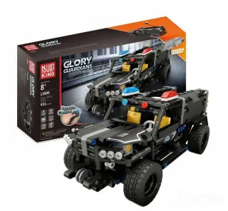 Конструктор Mould King 13006 Полицейский джип с лебедкой