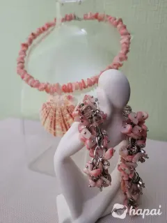 Колье из натурального камня
