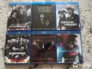 Фильмы на DVD, Blu-Ray дисках
