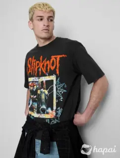 Футболка мерч Slipknot. Двусторонний принт. Новая. Оригинал.