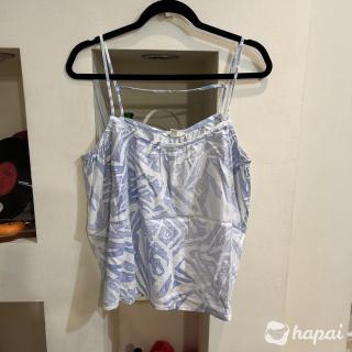 Льняной топ H&M Zara Bershka