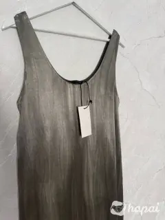 Платье в пол шелковое Zara