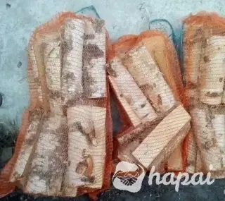 Дрова берёзовые в мешках