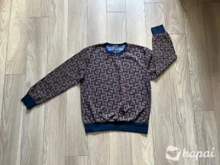 Мужской свитшот с необычным объемным узором (M/L, Турция)