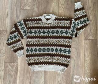 Винтажный мужской свитер Marks & Spencer + St. Michael's (M)