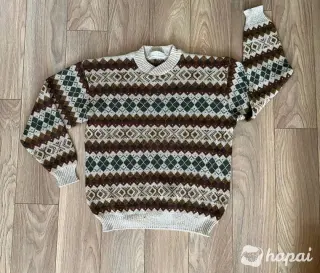 Винтажный мужской свитер Marks & Spencer + St. Michael's (M)