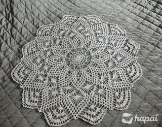 Скатерть вязаная 95 см