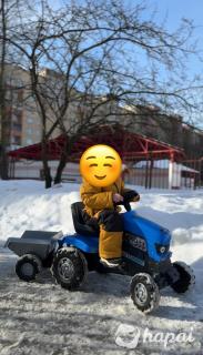 Трактор детский каталка
