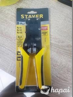 Обжимной инструмент Stayer (RJ45, RJ11, RJ12)