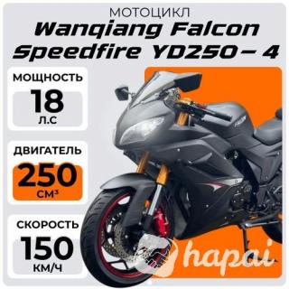 Мотоцикл Wanqiang Falcon Speedfire YD250-4