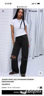 Новые джинсы Bershka с этикеткой