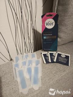 Восковые полоски для лица Veet Expert