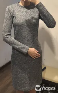 Платье трикотажное женское школа