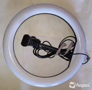 Кольцевая лампа с дефектом.