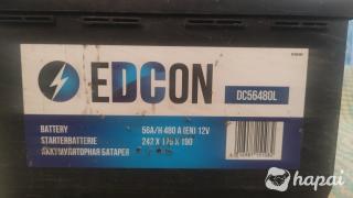 Аккумулятор Edcon 56A/H 480A (DC56480L)