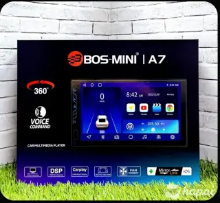 Магнитола Android Bos-Mini A7 + камера обзор 360