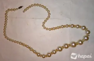 Бусы искусственный жемчуг винтаж. Требуется ремонт.