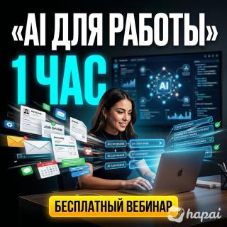 Как работать быстрее с помощью AI - бесплатный практикум для новичков