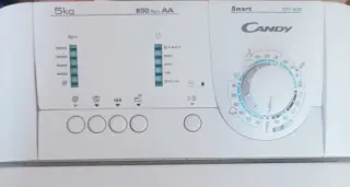 Стиральная машина Candy CTY835, б/у, вертикальная загрузка, 5 кг