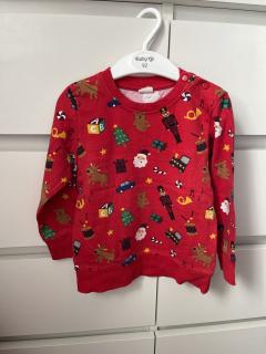 Кофточка новогодняя H&M, 86-92 см