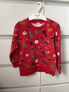 Кофточка новогодняя H&M, 86-92 см
