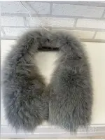 Опушка на капюшон из натурального меха